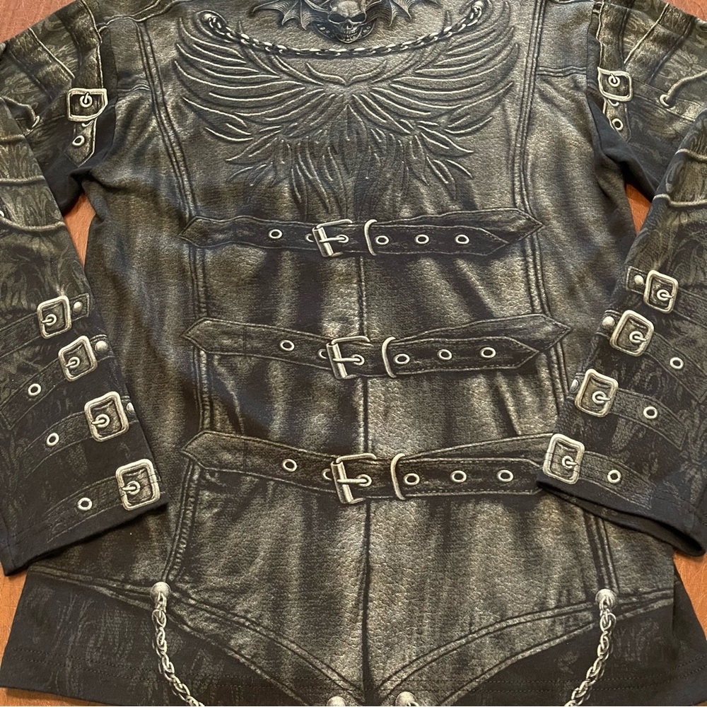 Spiral Direct Gothic Wrap Allover Jacket Vest Sku… - image 5